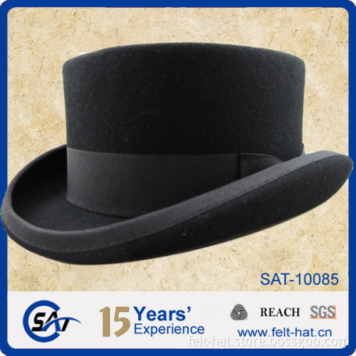 10cm height top hat, 100% Australian wool